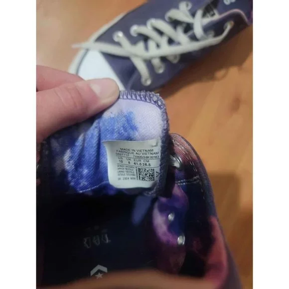 Converse shoes womens size 10 - Picture 7 of 7